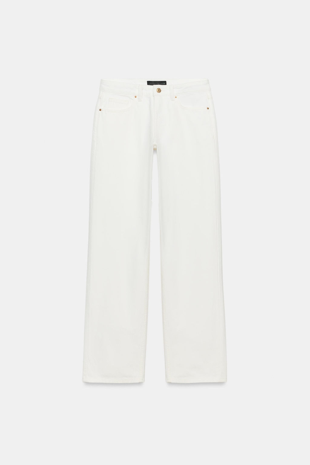 JEANS Z1975 REGULAR TIRO BAJO / Blanco - Zara фото 6