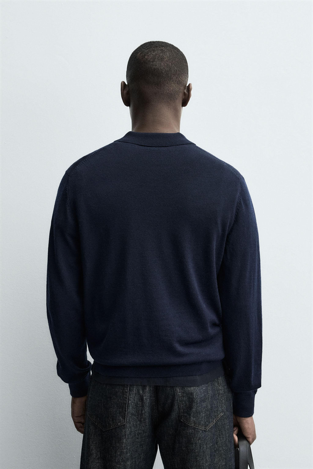 100% WOOL KNIT POLO SHIRT - Zara фото 3