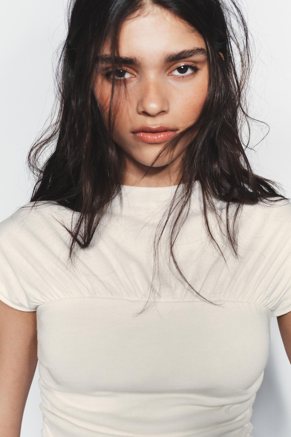 DRAPED TOP - Zara фото 11