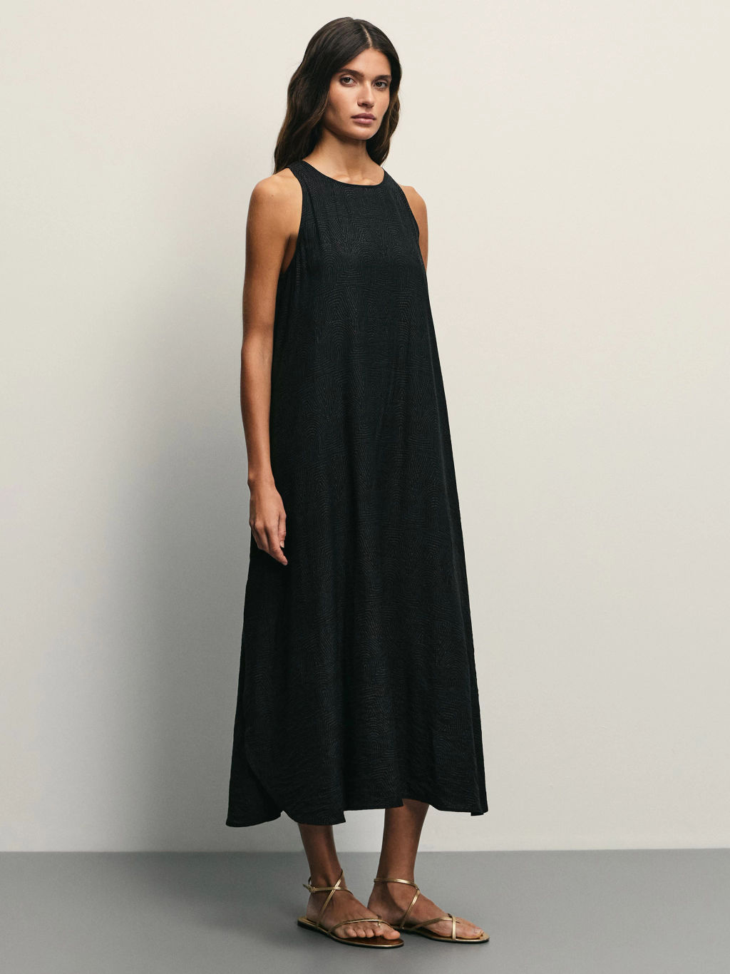 Платье макси из вискозы / Zarina  фото 4