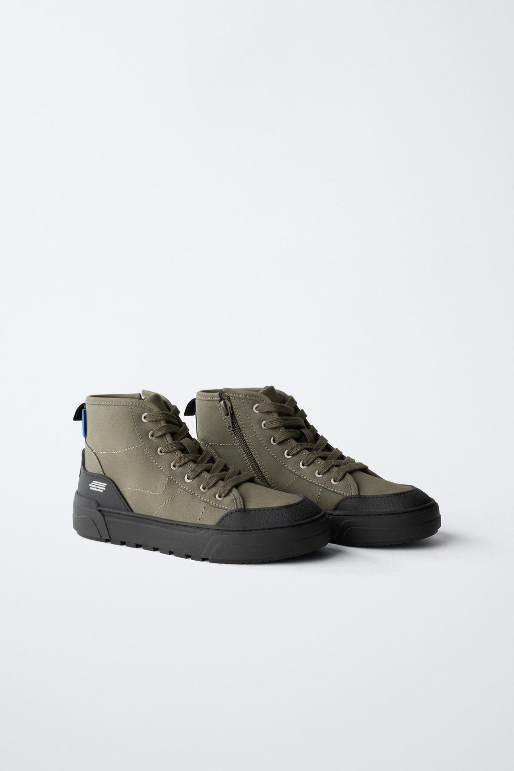 TECHNICAL HIGH-TOP SNEAKERS - Zara фото 2
