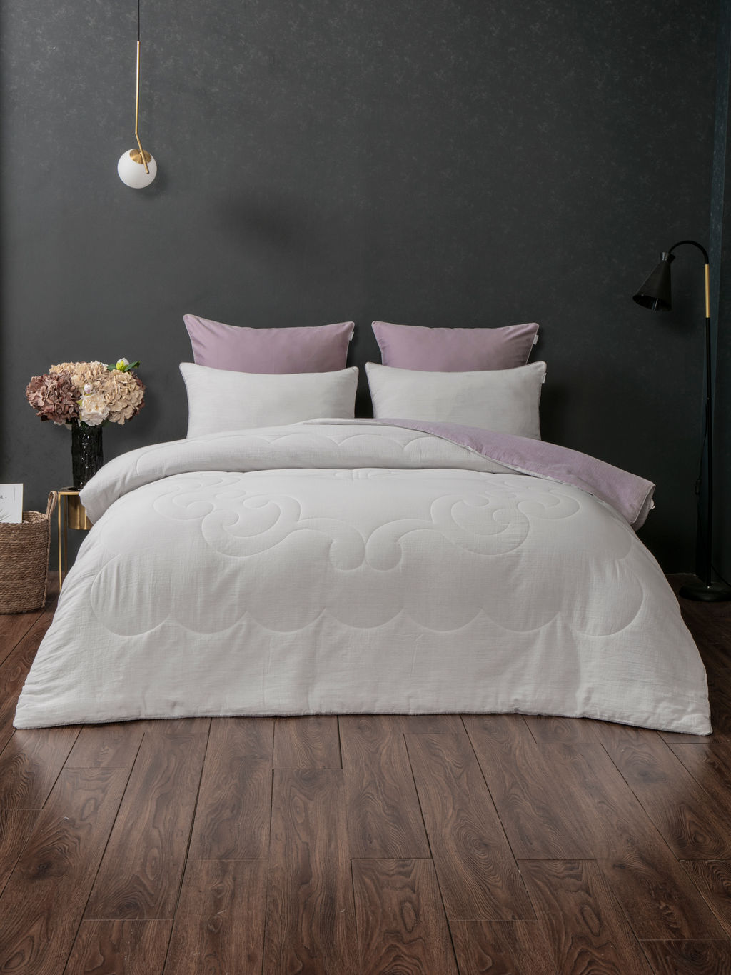 Комплект с одеялом Османтус (лаванда перламутр) MOROCCO - Kazanov.a. фото 3