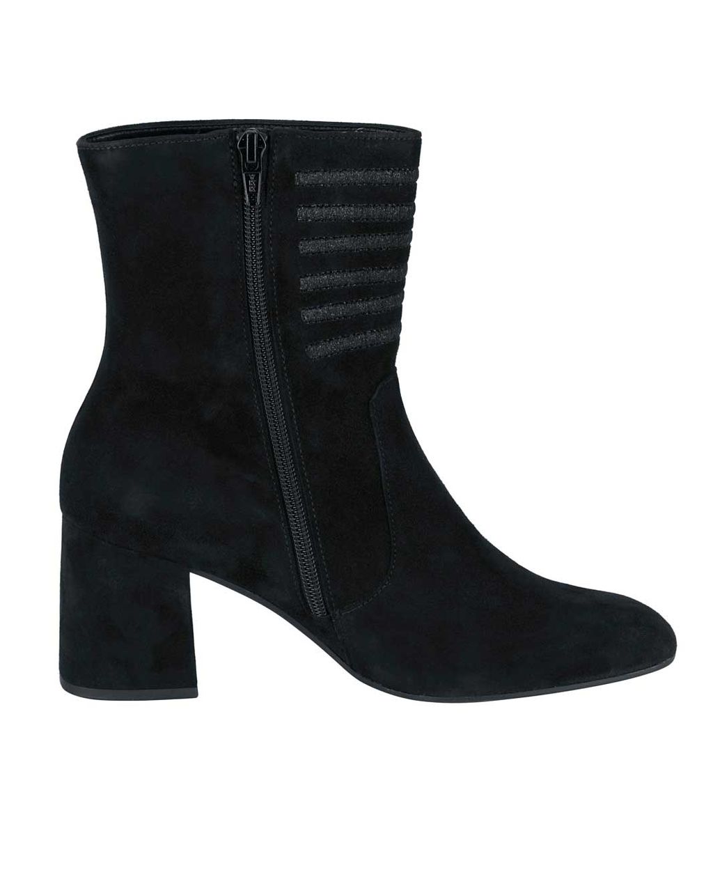 Замшевые полусапожки GABOR, черные  фото 3