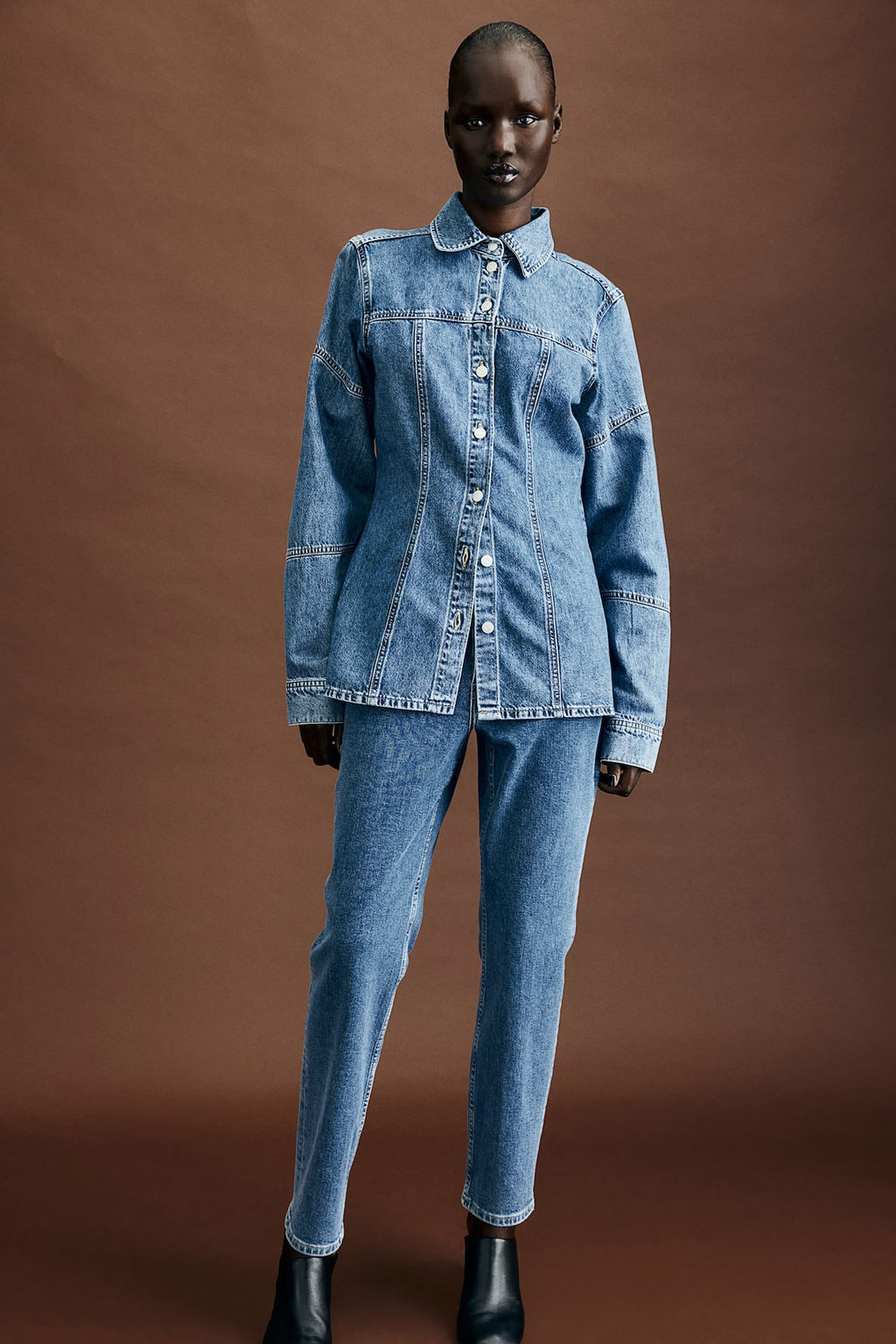 Camisa denim - H&m фото 2