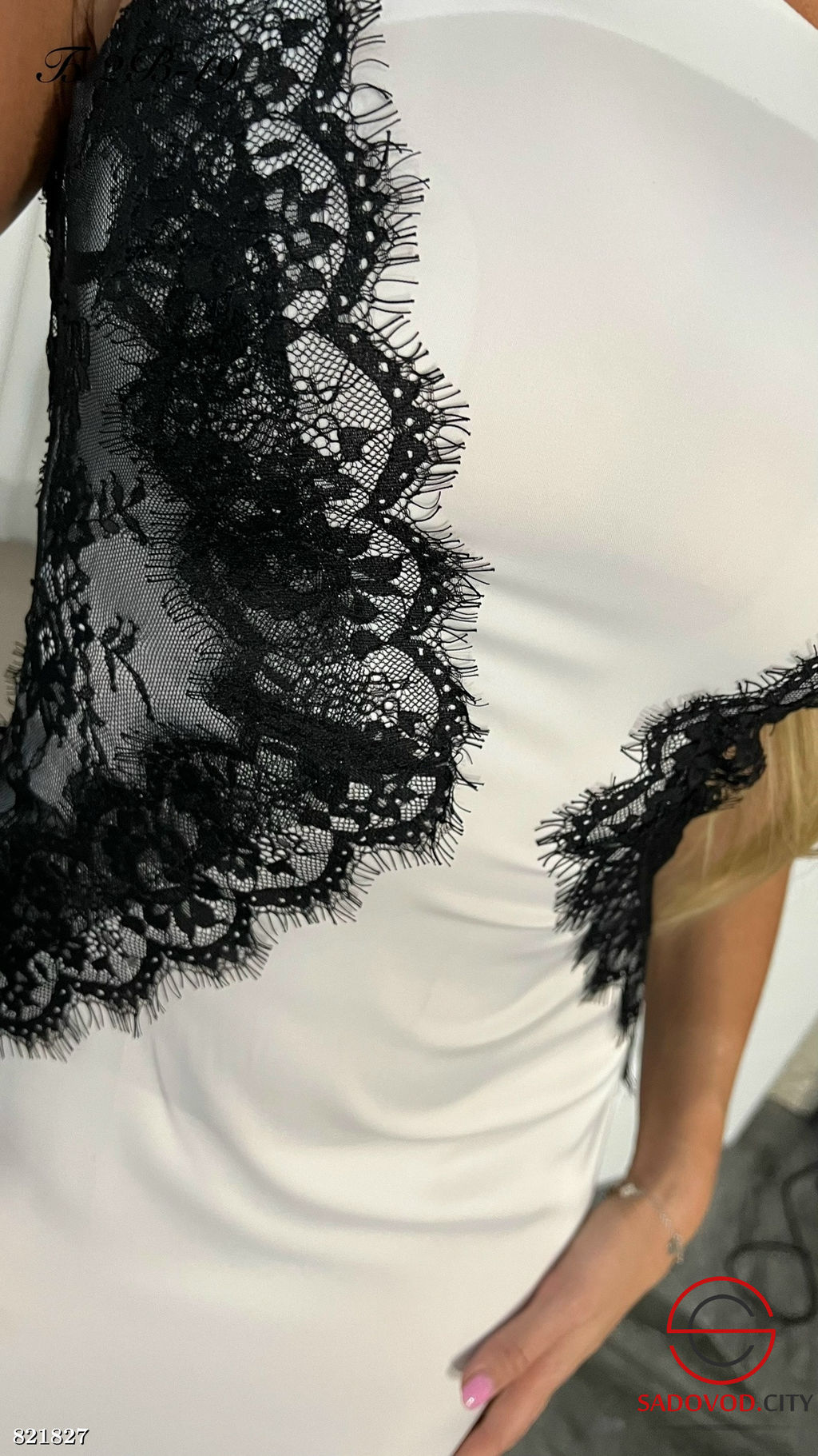 Платье женское с гипюром - Bruno фото 2