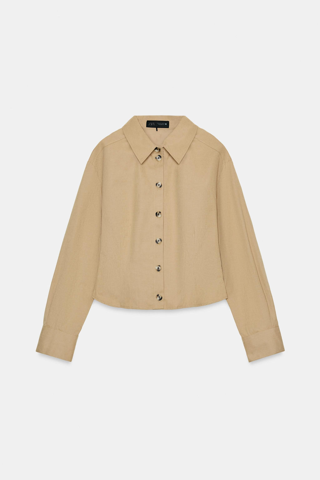 SOFT-TOUCH TAILORED SHIRT - Zara фото 14