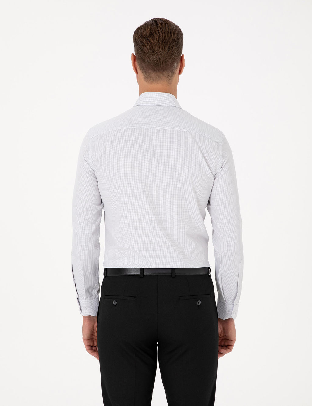 Koyu Haki Slim Fit Uzun Kollu G_mlek - Pierre cardin фото 5