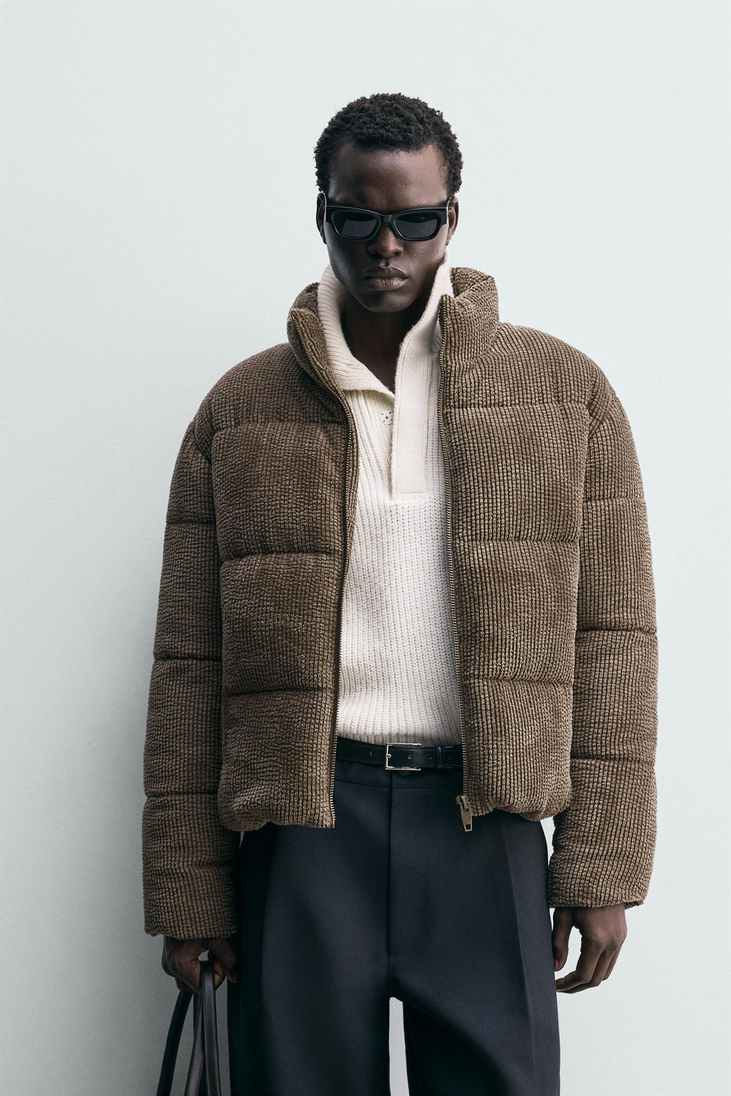 CORDUROY PUFFER JACKET - Zara фото 2