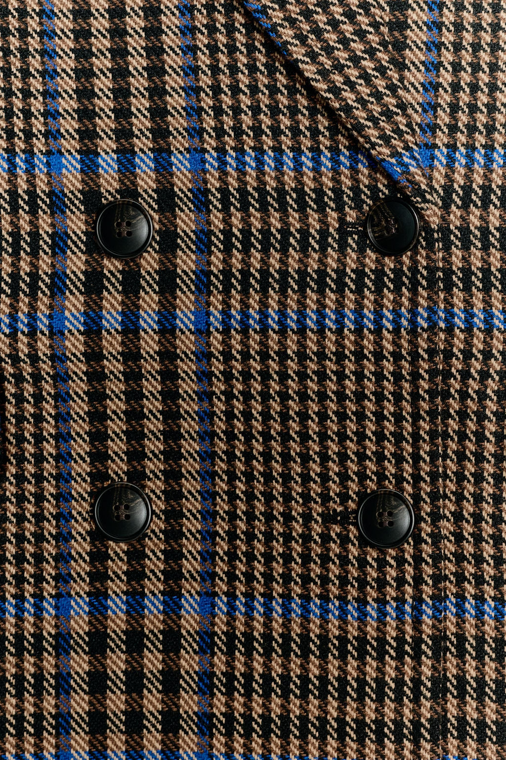 OVERSIZED CHECK COAT - Zara фото 4