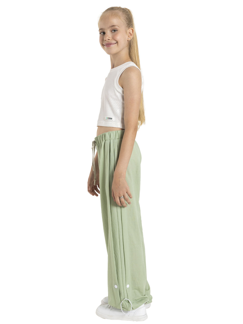 Брюки для девочки О56909 - Карамелли фото 3