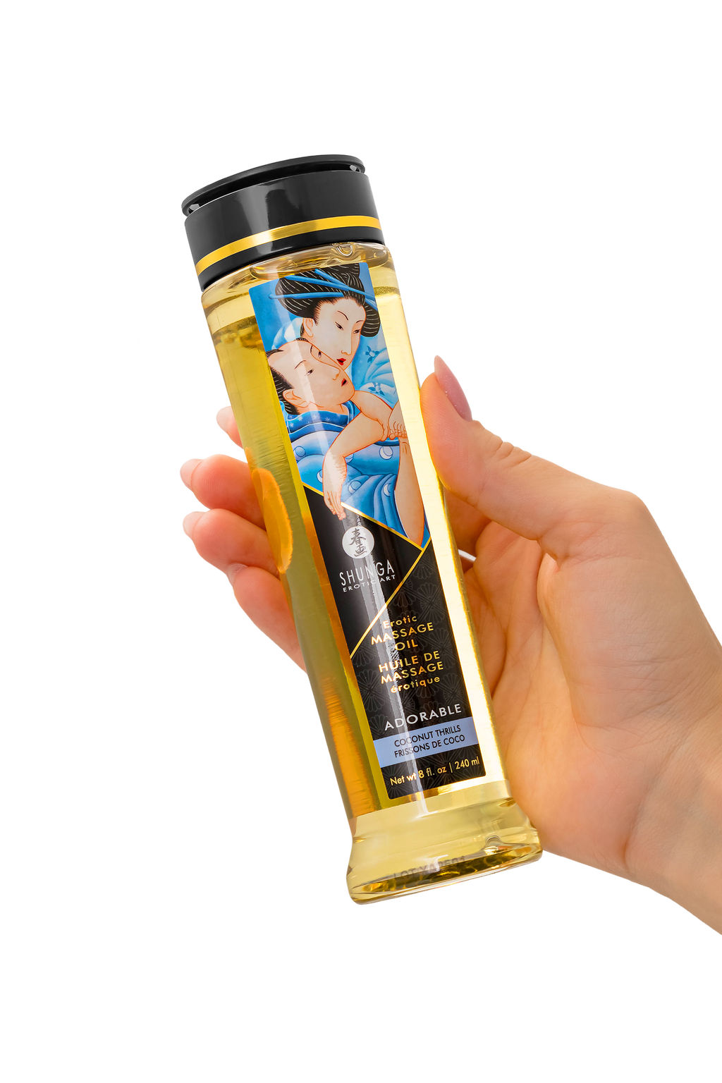 Масло массажное для тела Shunga Кокосовое волнение (Coconut Thrills), 240мл