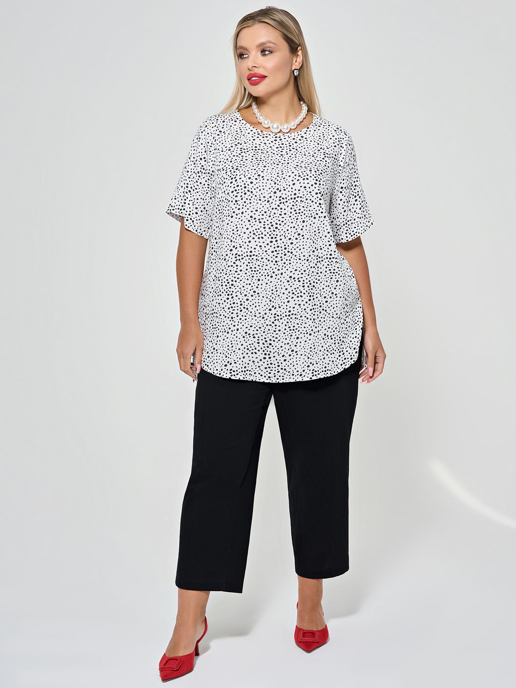 Блузка 0220-1 фиалковый - Dora фото 33