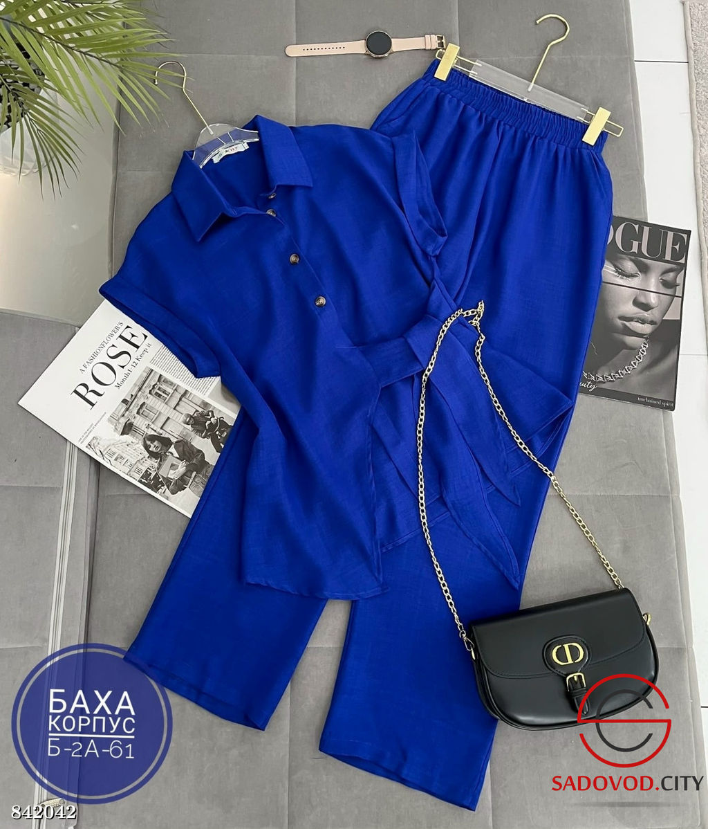 Костюм женский (рубашка и штаны)