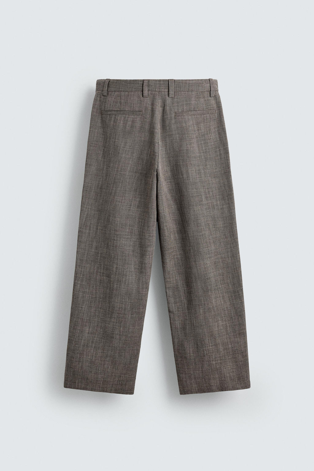 TEXTURED SUIT TROUSERS - Zara фото 7