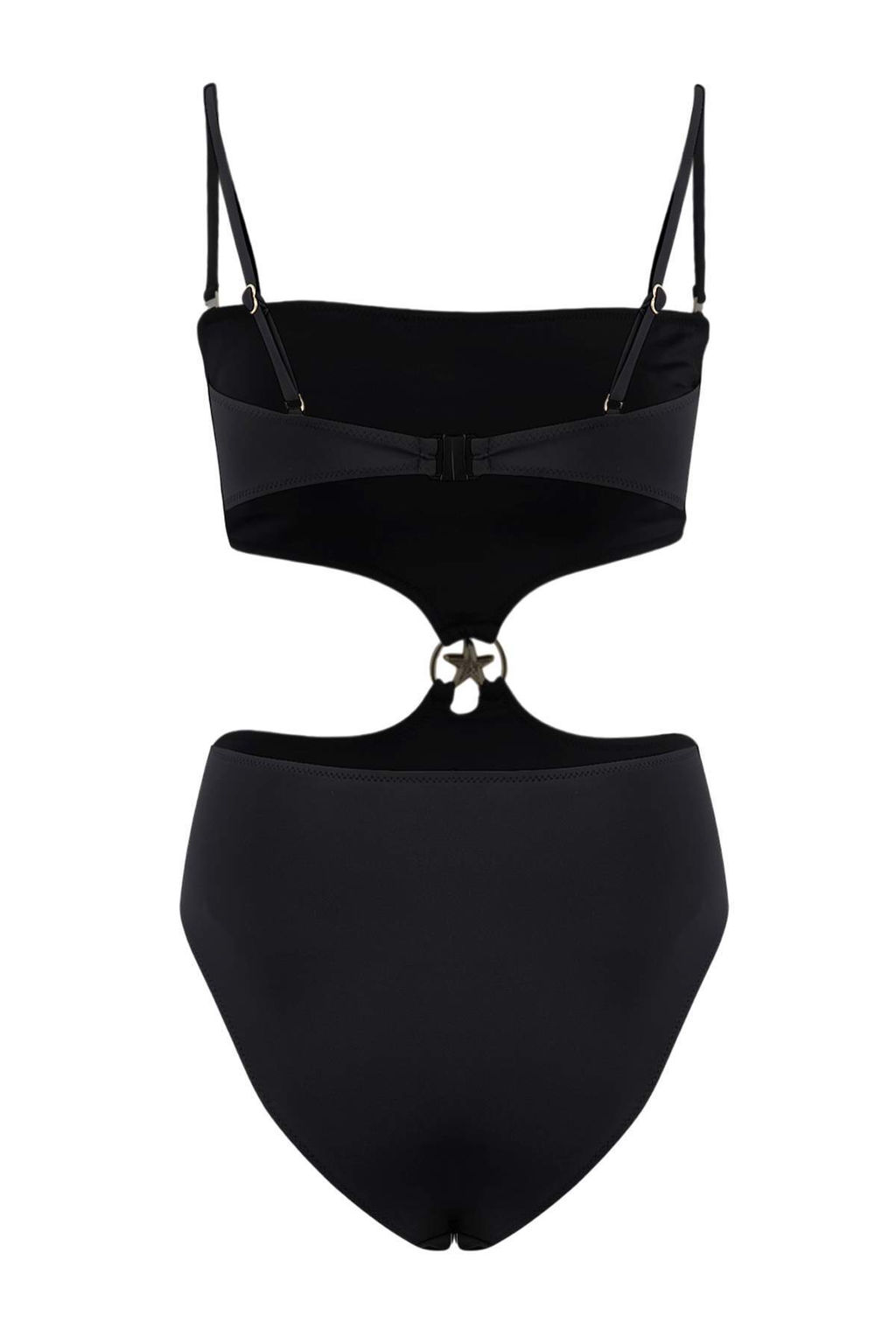 Siyah Straplez Kapl? Dokum Aksesuarl? Regular Mayokini TBESS26MY00006