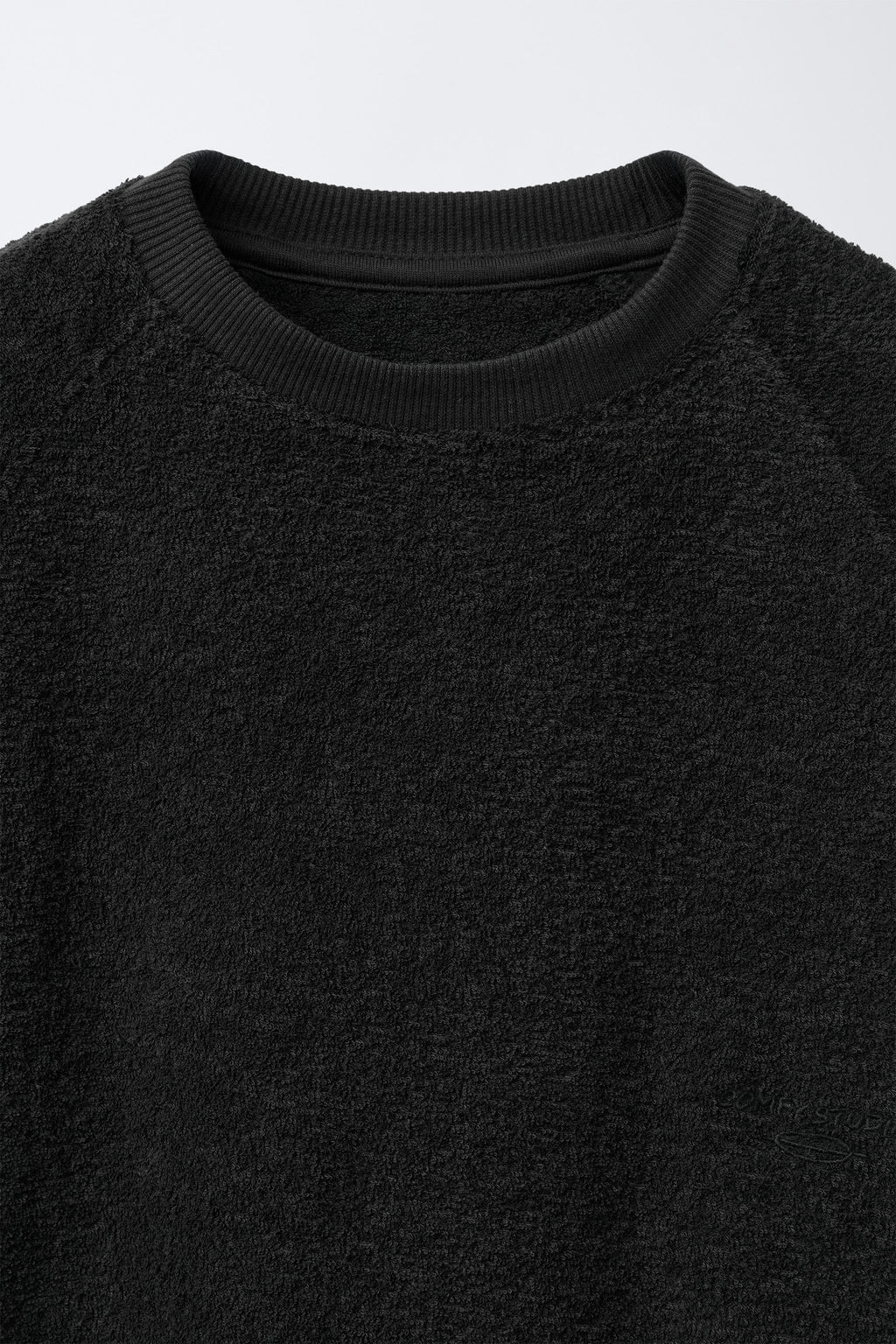 SWEATSHIRT AND WIDE-LEG TROUSERS SET WITH LABEL TEXTURE - Zara фото 6