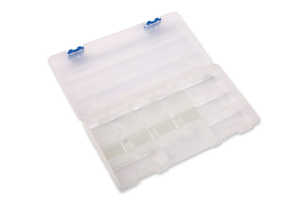 Gamma Коробка для шв. принадл. ОМ-040 пластик 23 x 12.2 x 3.4 см СК/Распродажа прозрачная