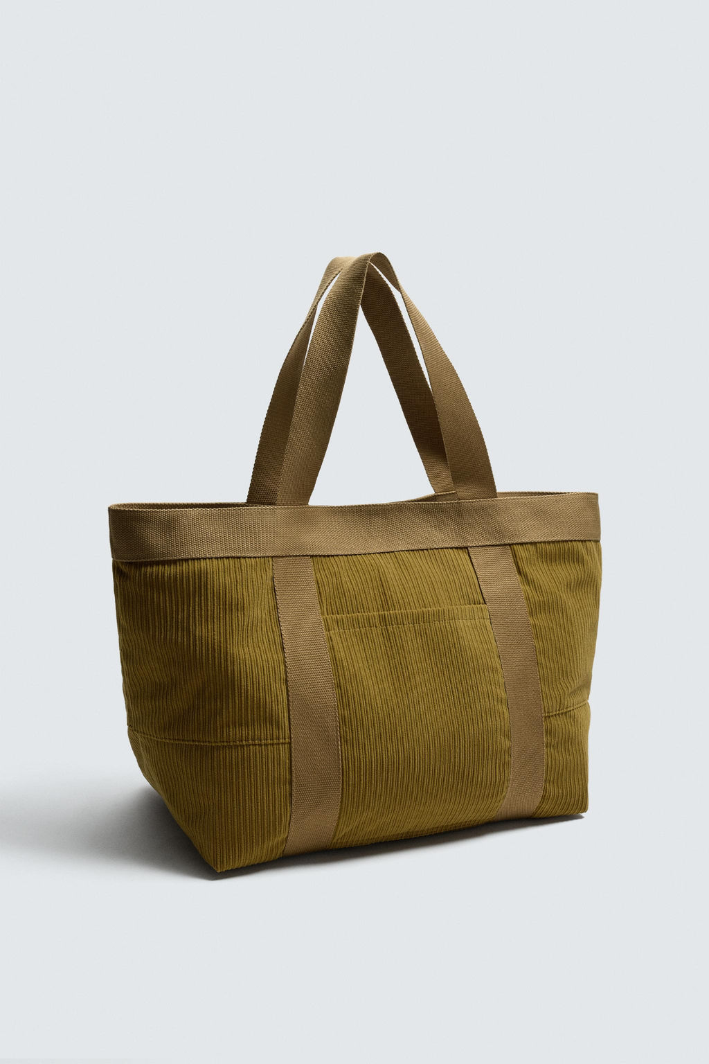 CORDUROY EFFECT TOTE BAG - Zara фото 3
