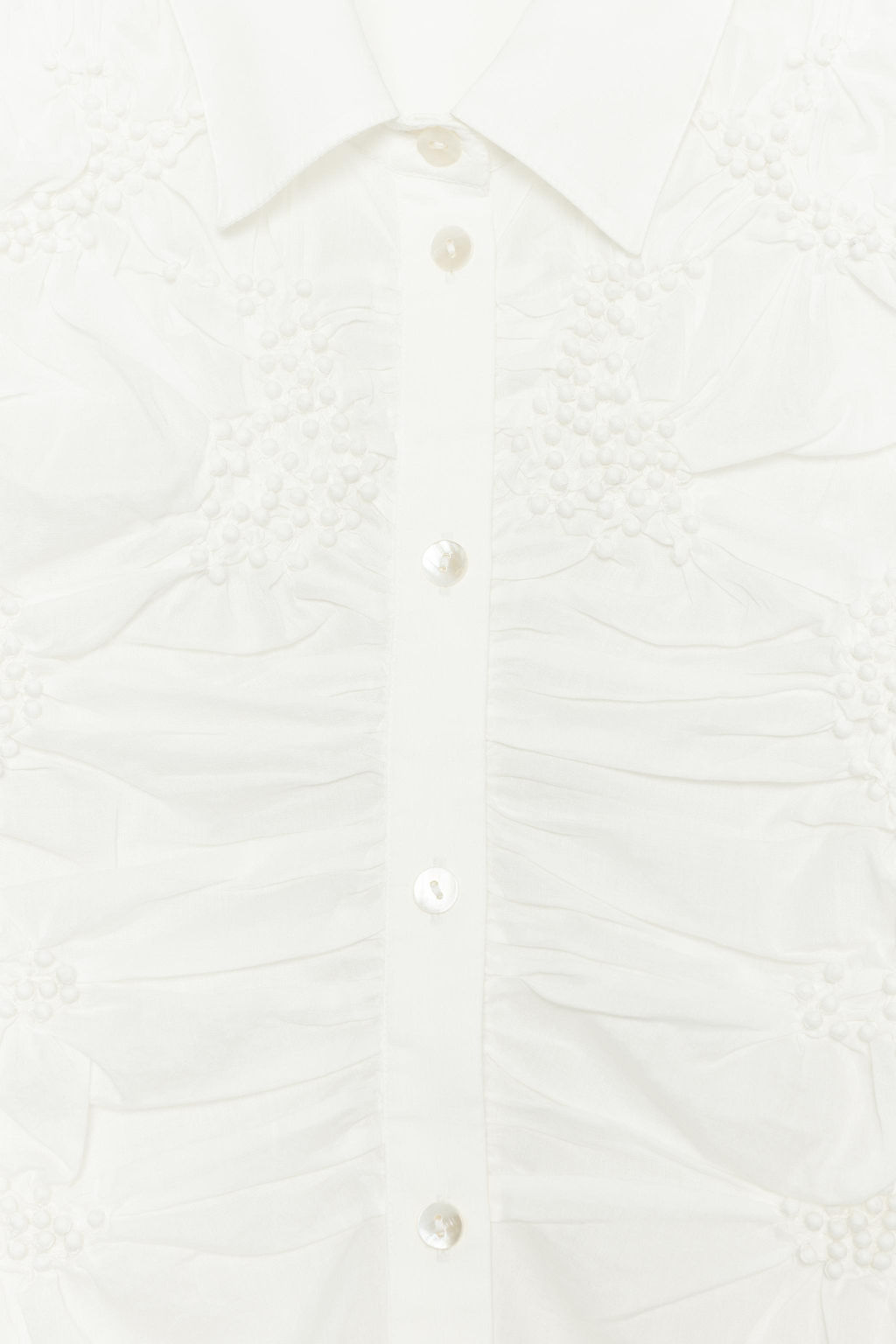 EMBROIDERED SHIRT ZW COLLECTION - Zara фото 6