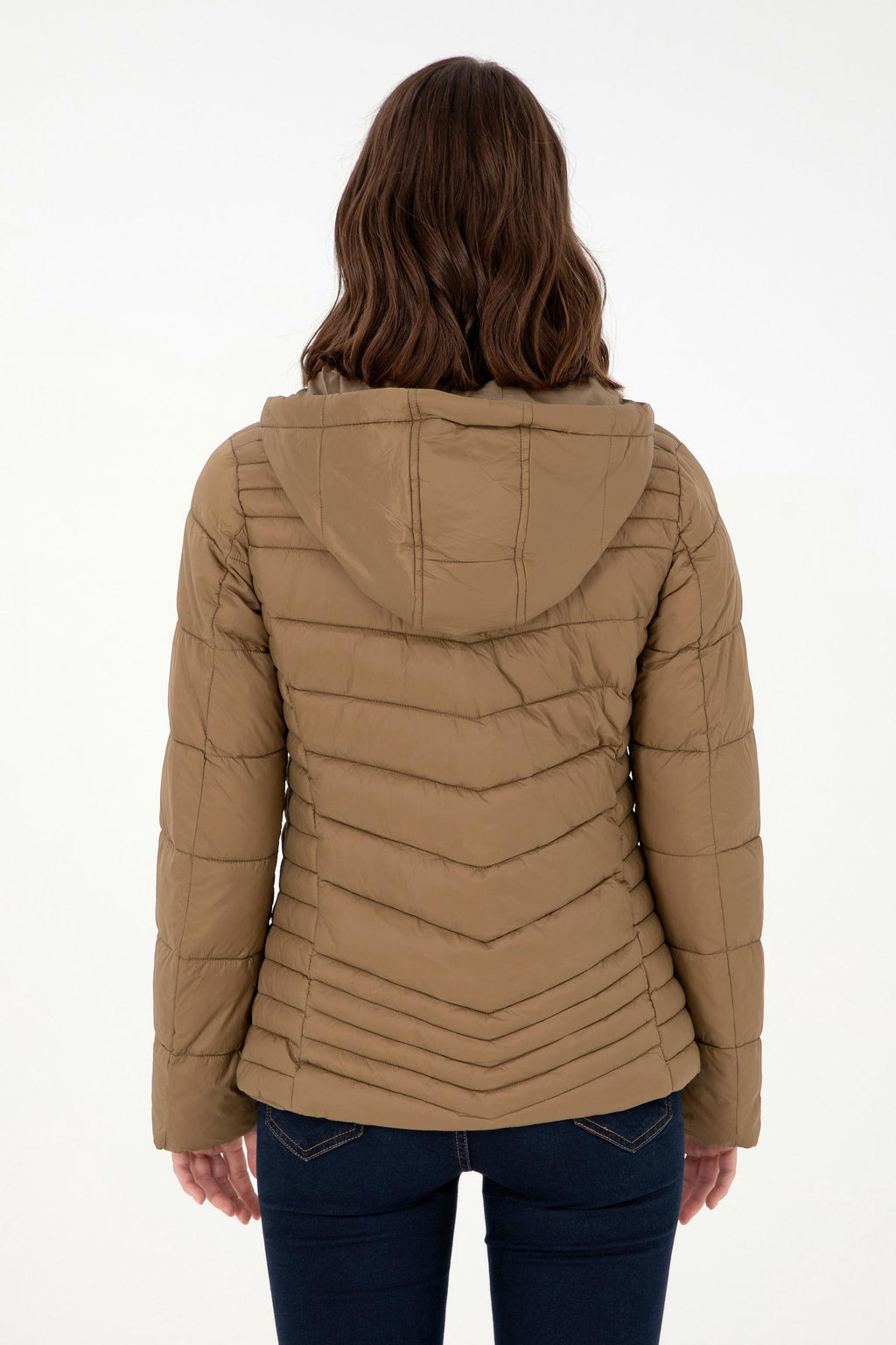 Женское пальто цвета хаки - U.s. polo assn фото 5