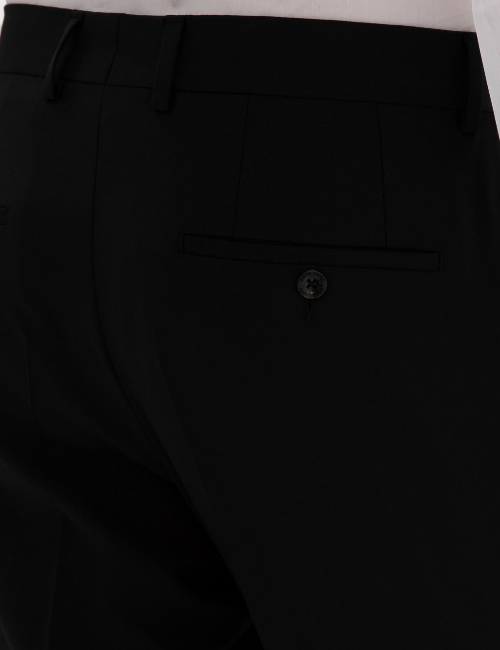 Siyah Slim Fit Kuma_ Pantolon