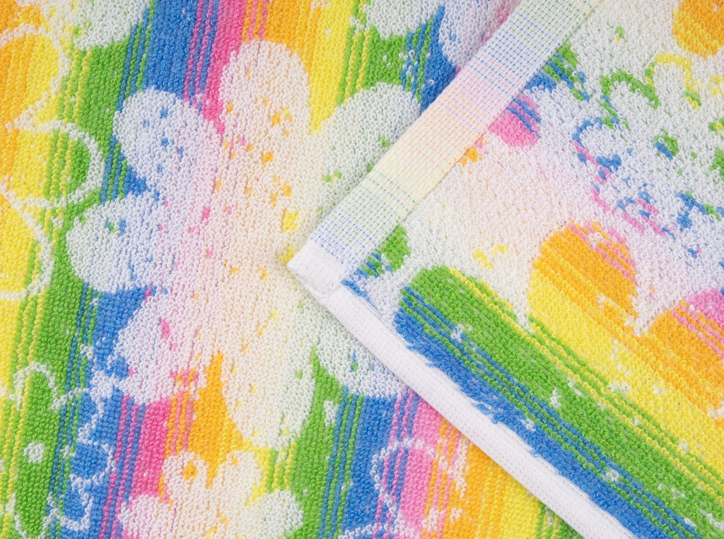 1с105.413ж1 Соты и пчелка (коралл3) Полотенце махровое 50х30 см - Текс-дизайн фото 149