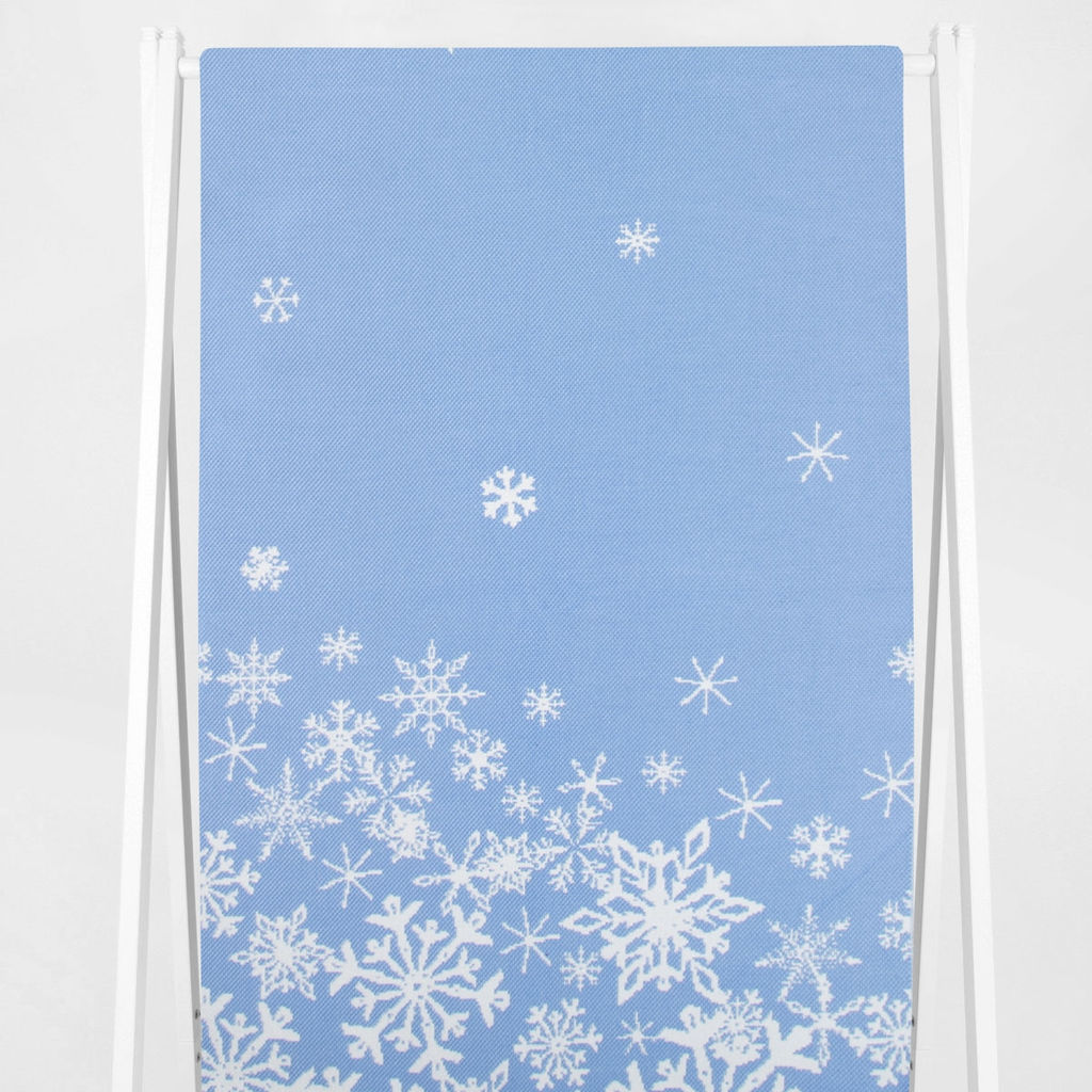 Полотенце х/б 9с23.111ж1 Снежинки-арт(ДТЭ регата) 50х140см