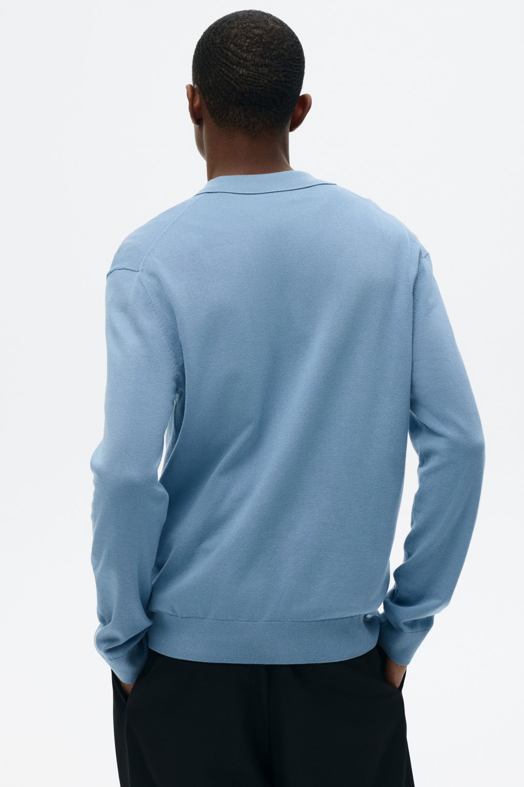 Polo en punto fino Regular Fit - H&m фото 4