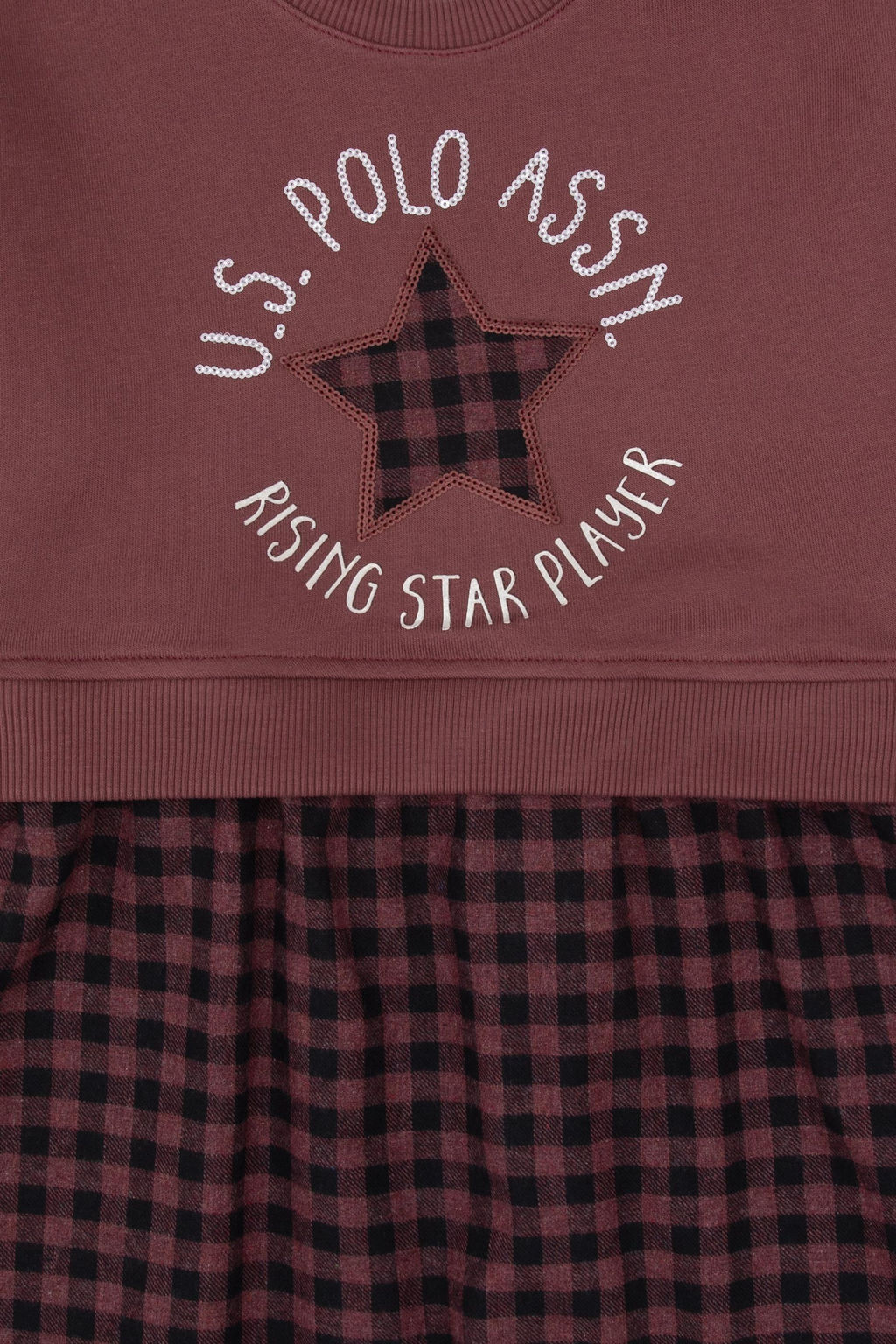K_z _ocuk G_l Kurusu _rme Elbise - U.s. polo assn фото 3