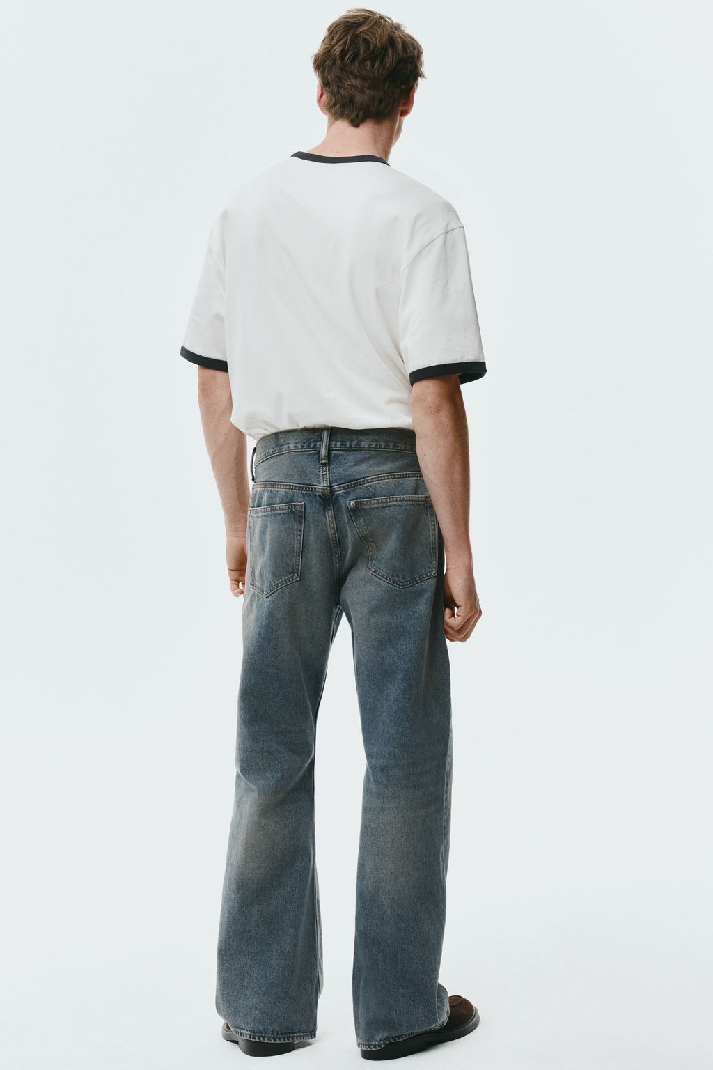 Relaxed Bootcut Jeans - H&m фото 7