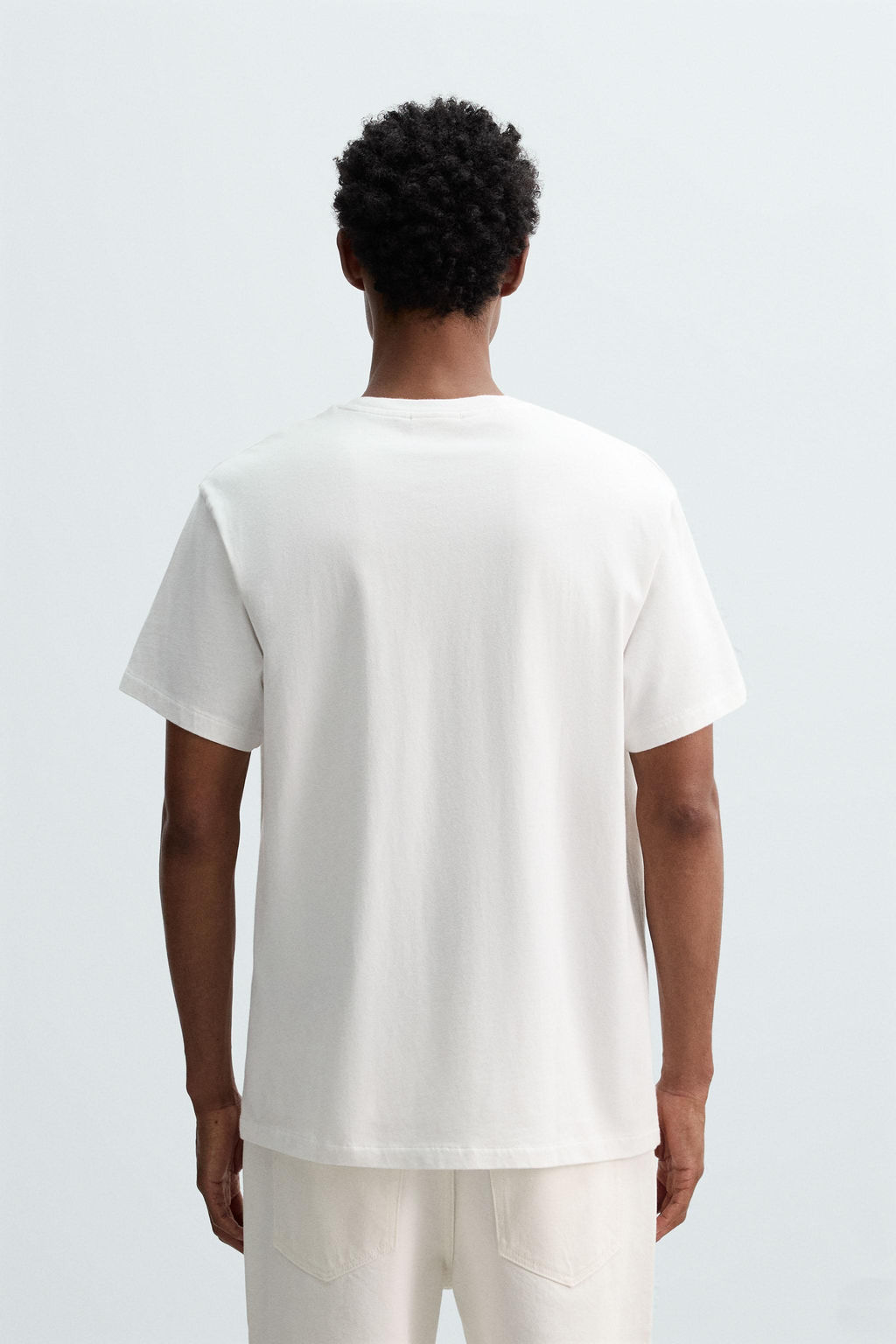 WASHED SLIM FIT T-SHIRT - Zara фото 3