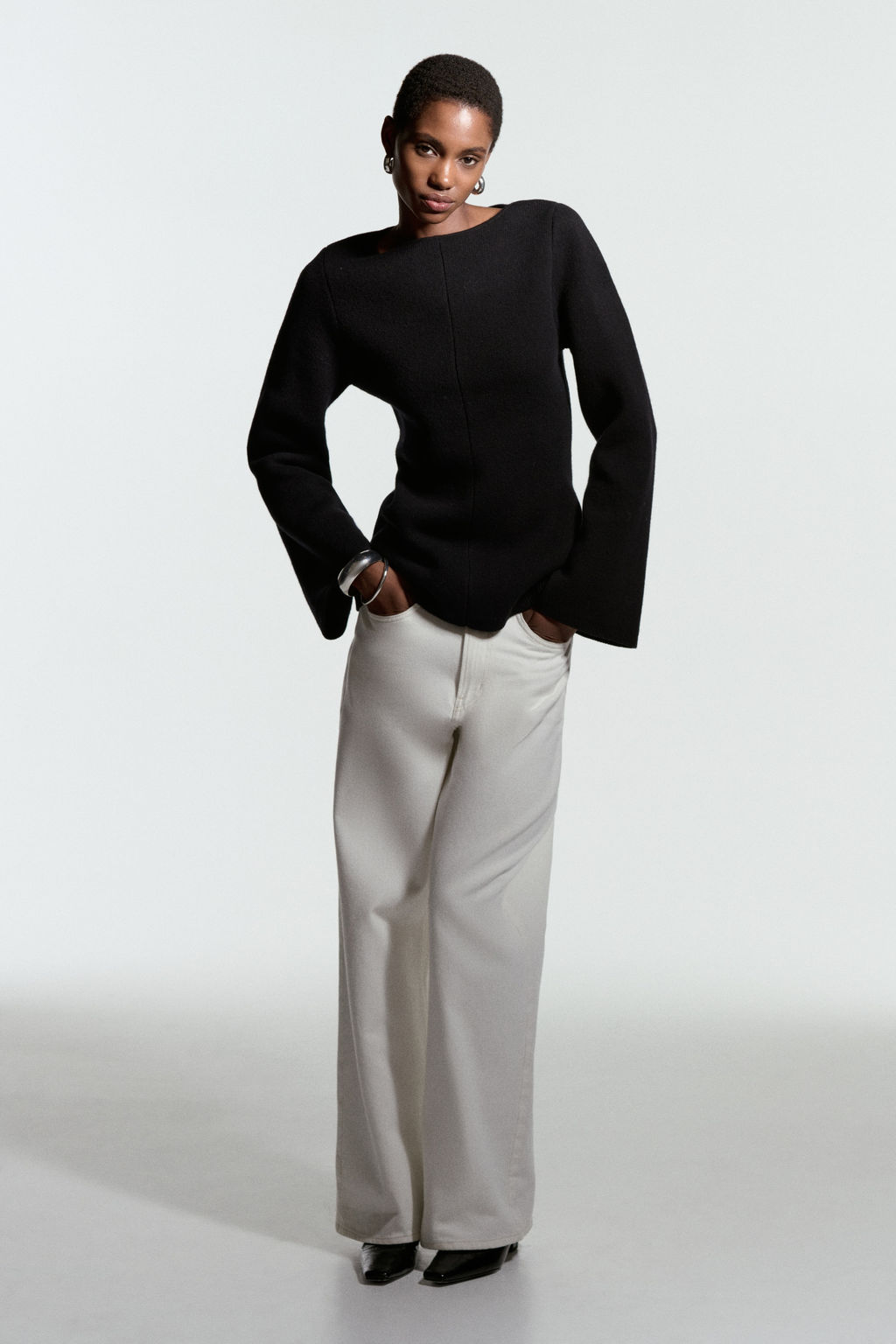 Top de lana con peplum - H&m фото 4