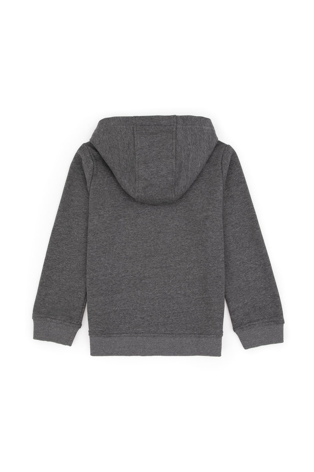 Erkek _ocuk Antrasit Melanj Fermuarl_ Kap__onlu Sweatshirt - U.s. polo assn фото 2