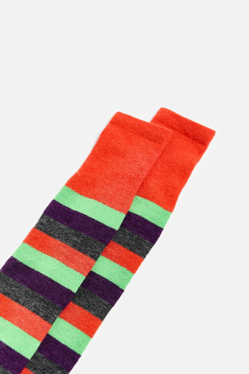 LONG STRIPE SOCKS X HARRY LAMBERT - Zara фото 10