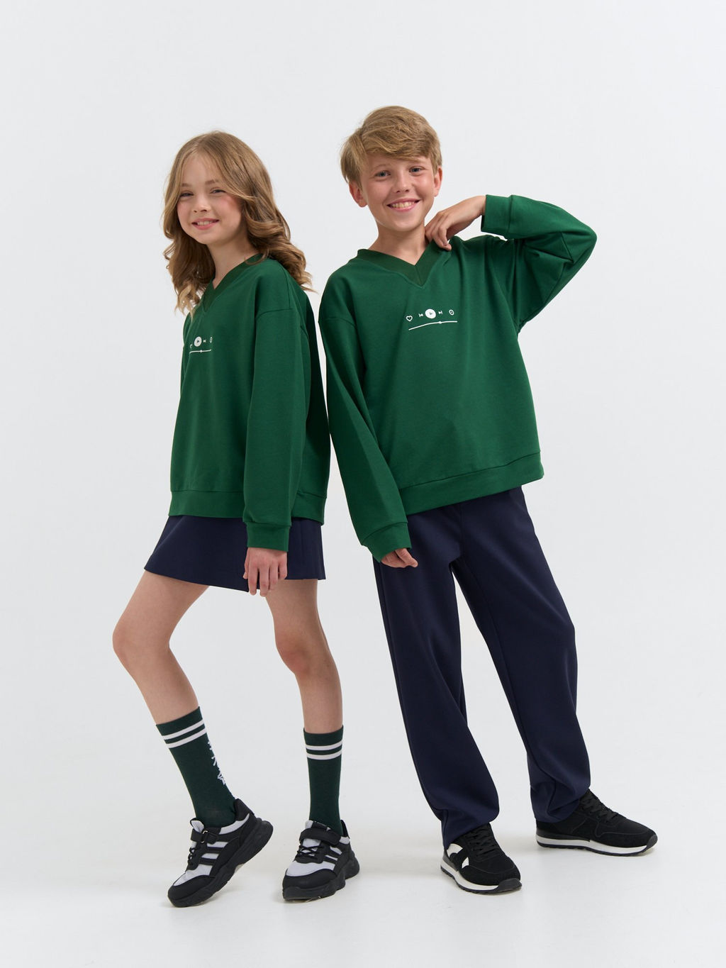 Свитшот облегченный Не школа с вышивкой 7+ - Bungly фото 13