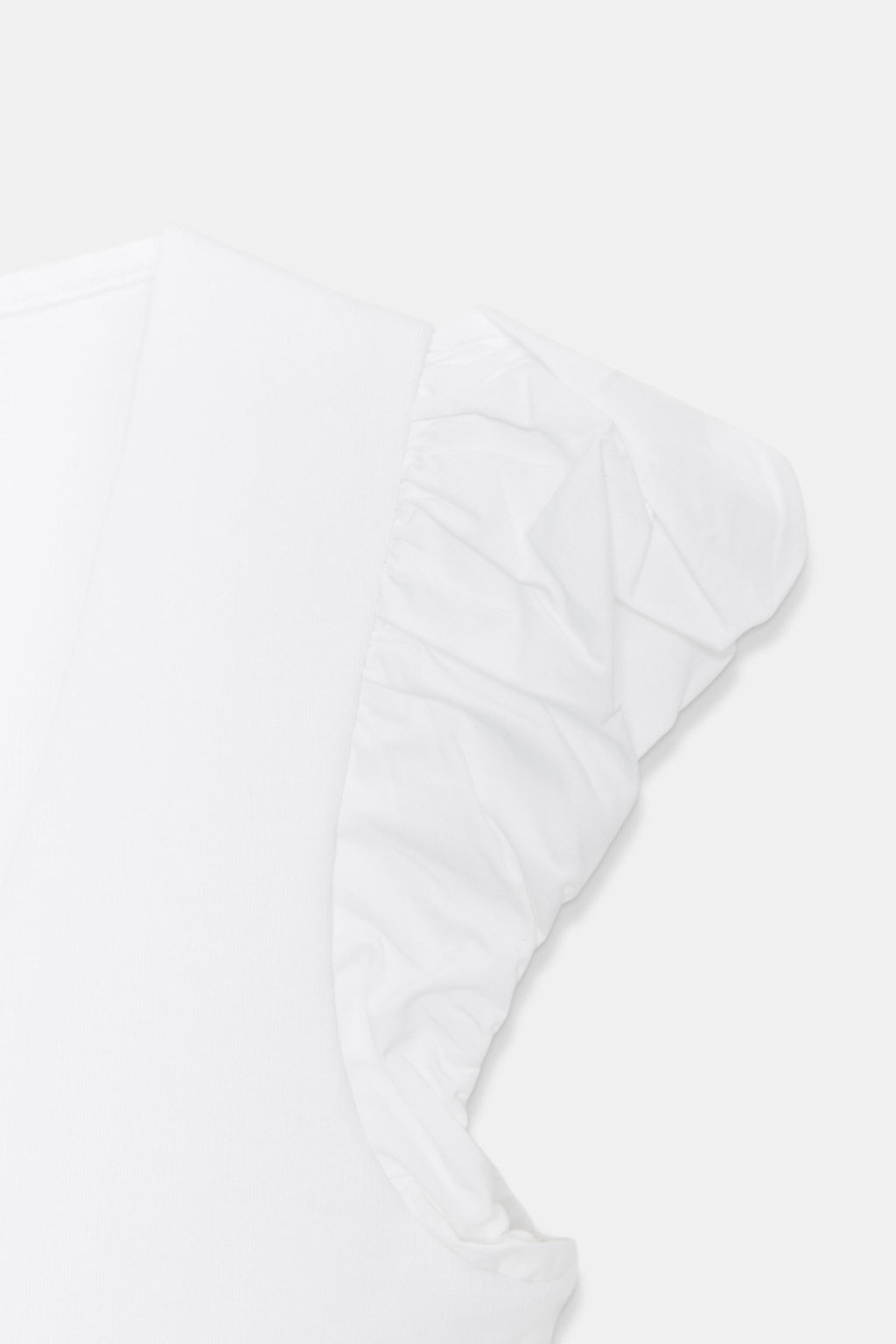 CONTRAST BOW T-SHIRT - Zara фото 11