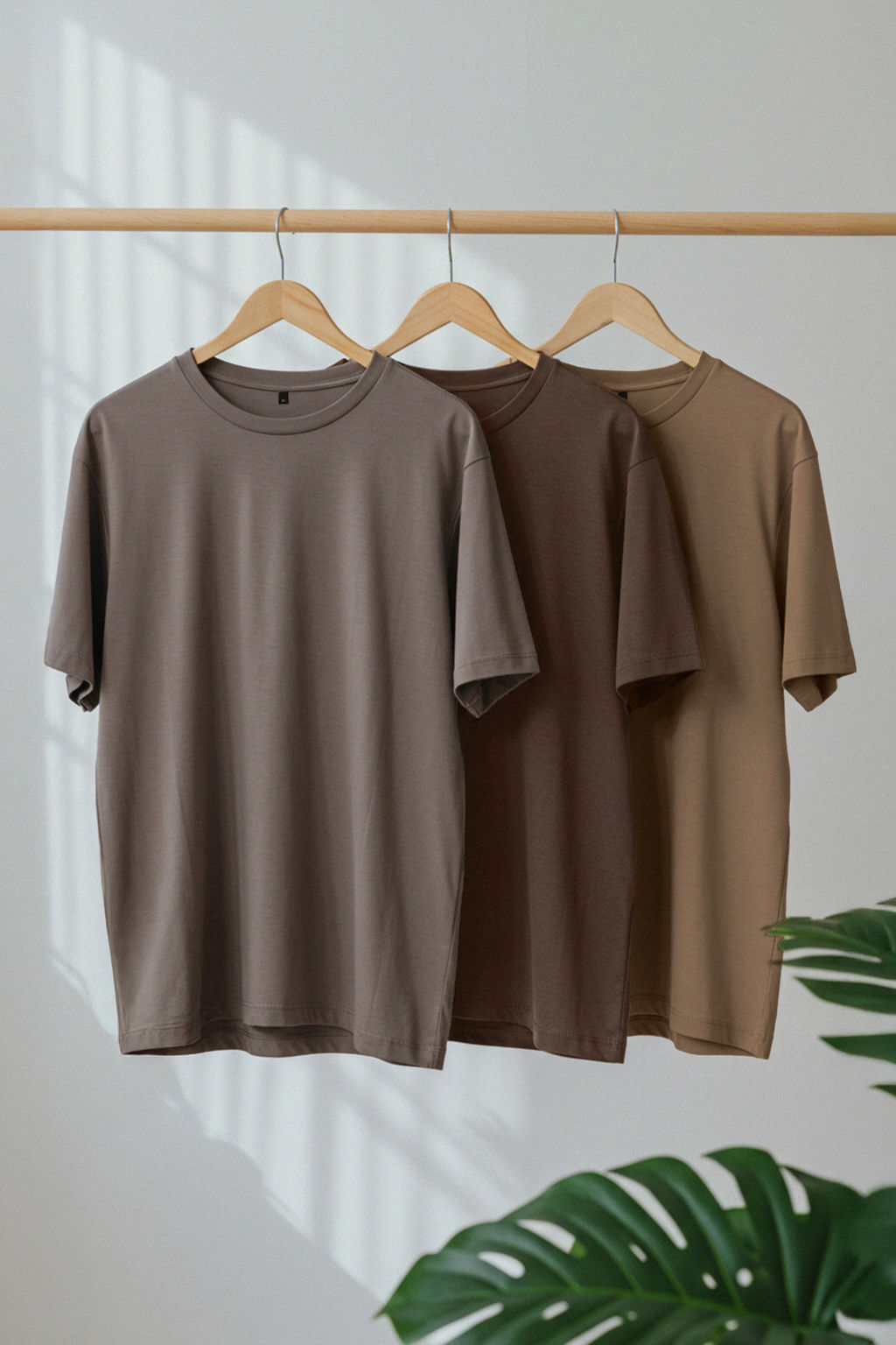 TRENDYOL MAN Siyah-Antrasit-Ekru Oversize/Genis Kesim 3lu Paket %100 Pamuklu T-Shirt TMNSS24TS00026 - Trendyolmilla фото 15