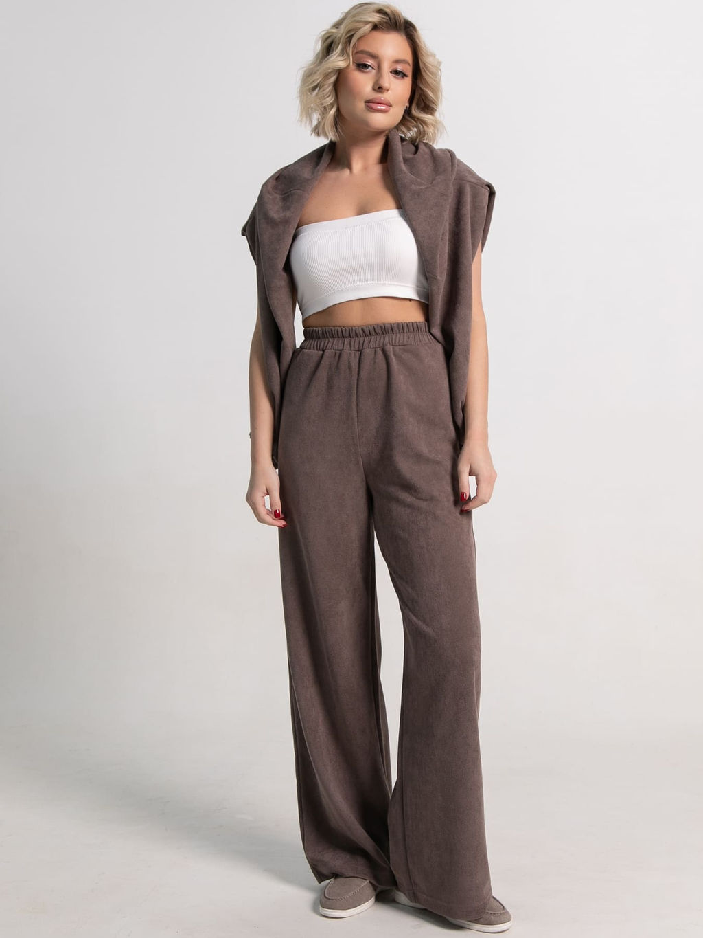 Костюм Манхэттен (коричневый) К15227-21М - Lt collection фото 2