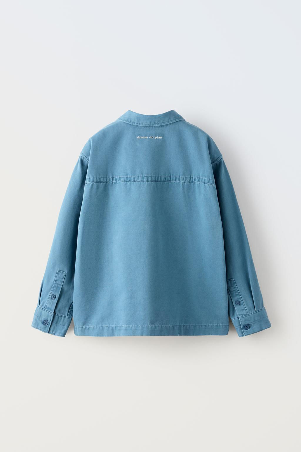 OVERSHIRT WITH POCKETS - Zara фото 2