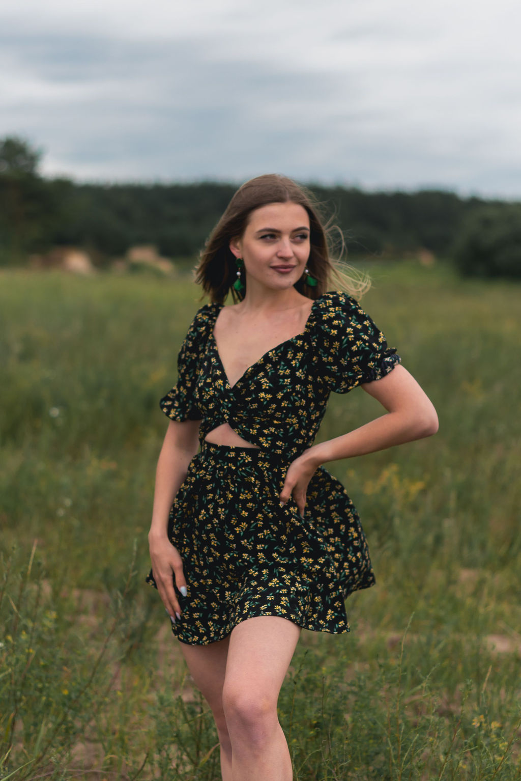 Платье Катрин (черный) - Nadi bordo фото 4