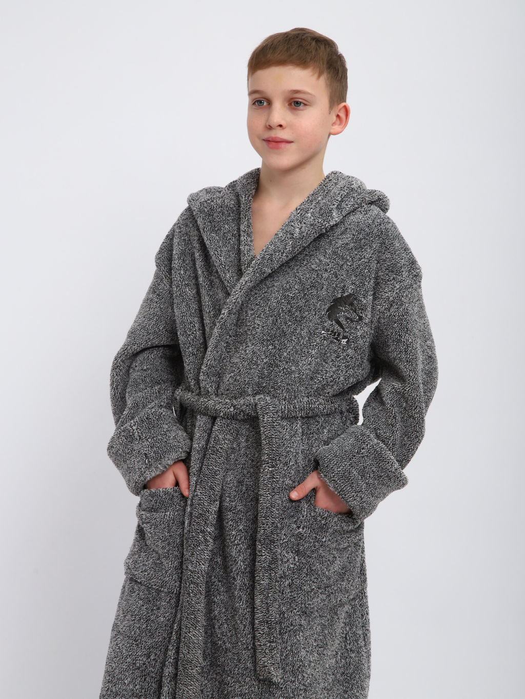 Халат "Отдых" серый