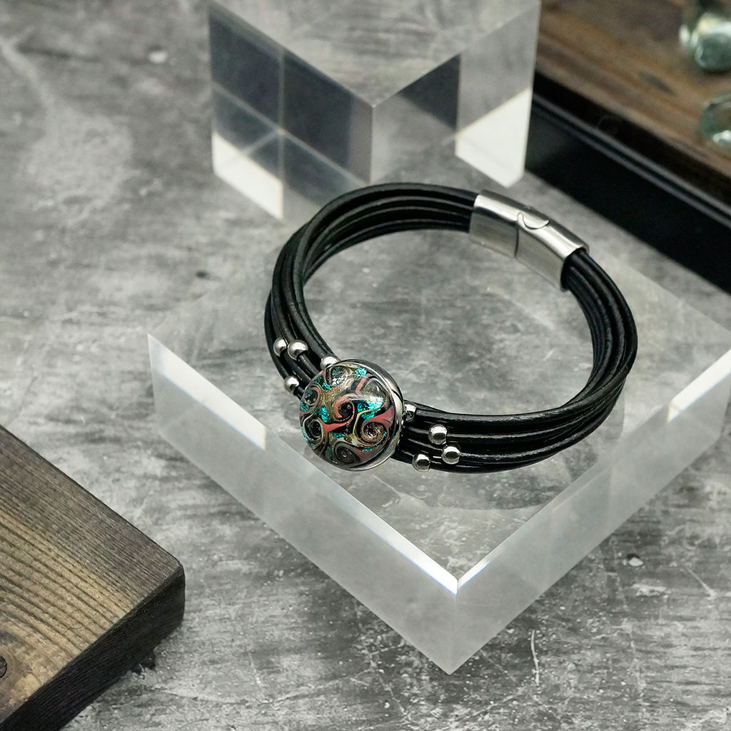 Браслет из муранского стекла