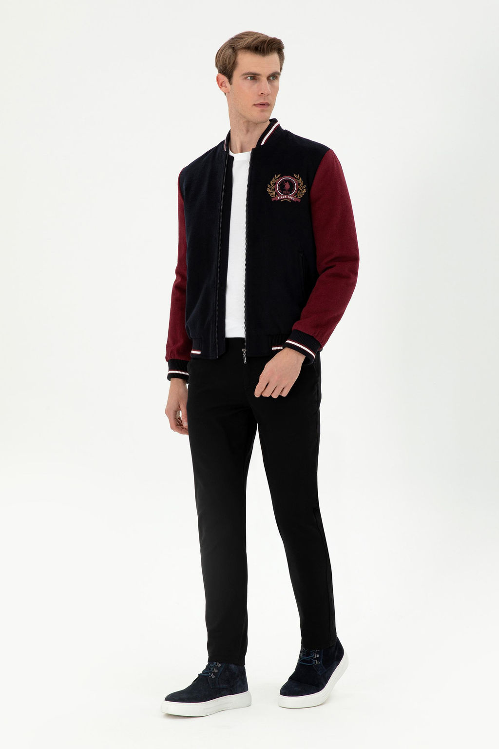 Мужские черные брюки из плотной ткани Неожиданная скидка в корзине - U.s. polo assn фото 3