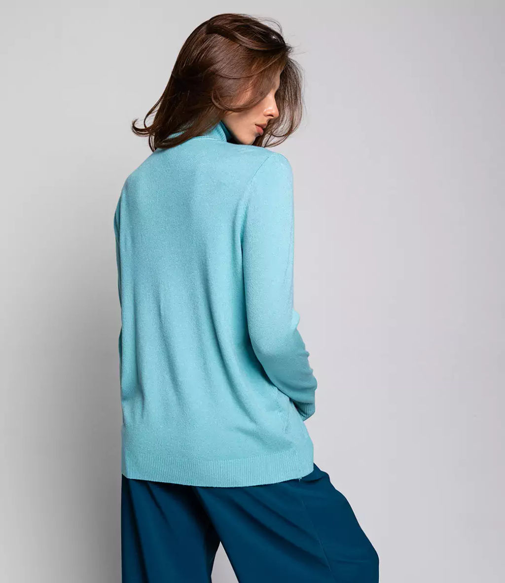 Водолазка #ОКТ06, тиффани - Dommod фото 5