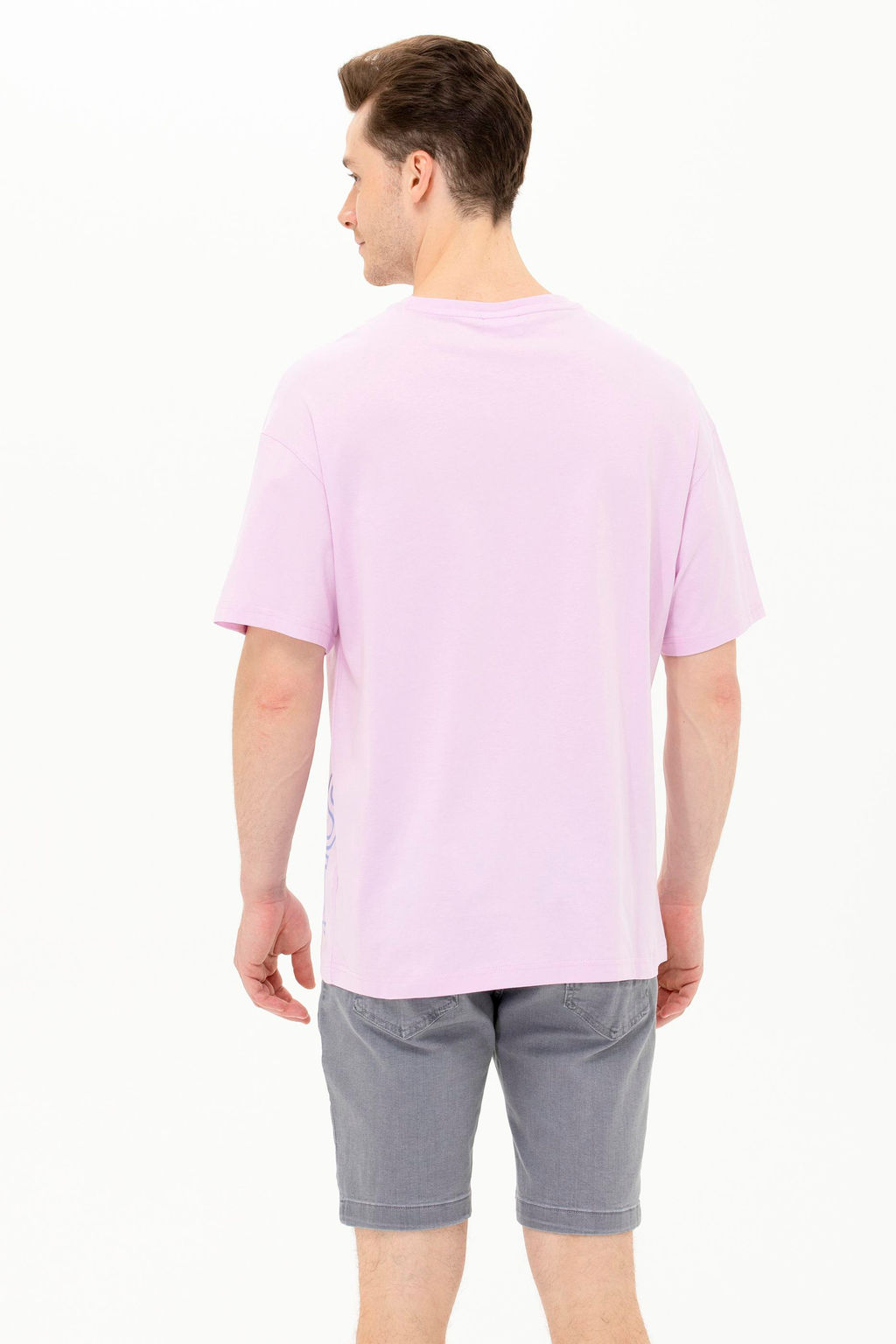 U. S. Polo Assn Мужская футболка оверсайз с круглым вырезом Magnolia - U.s. polo assn фото 5