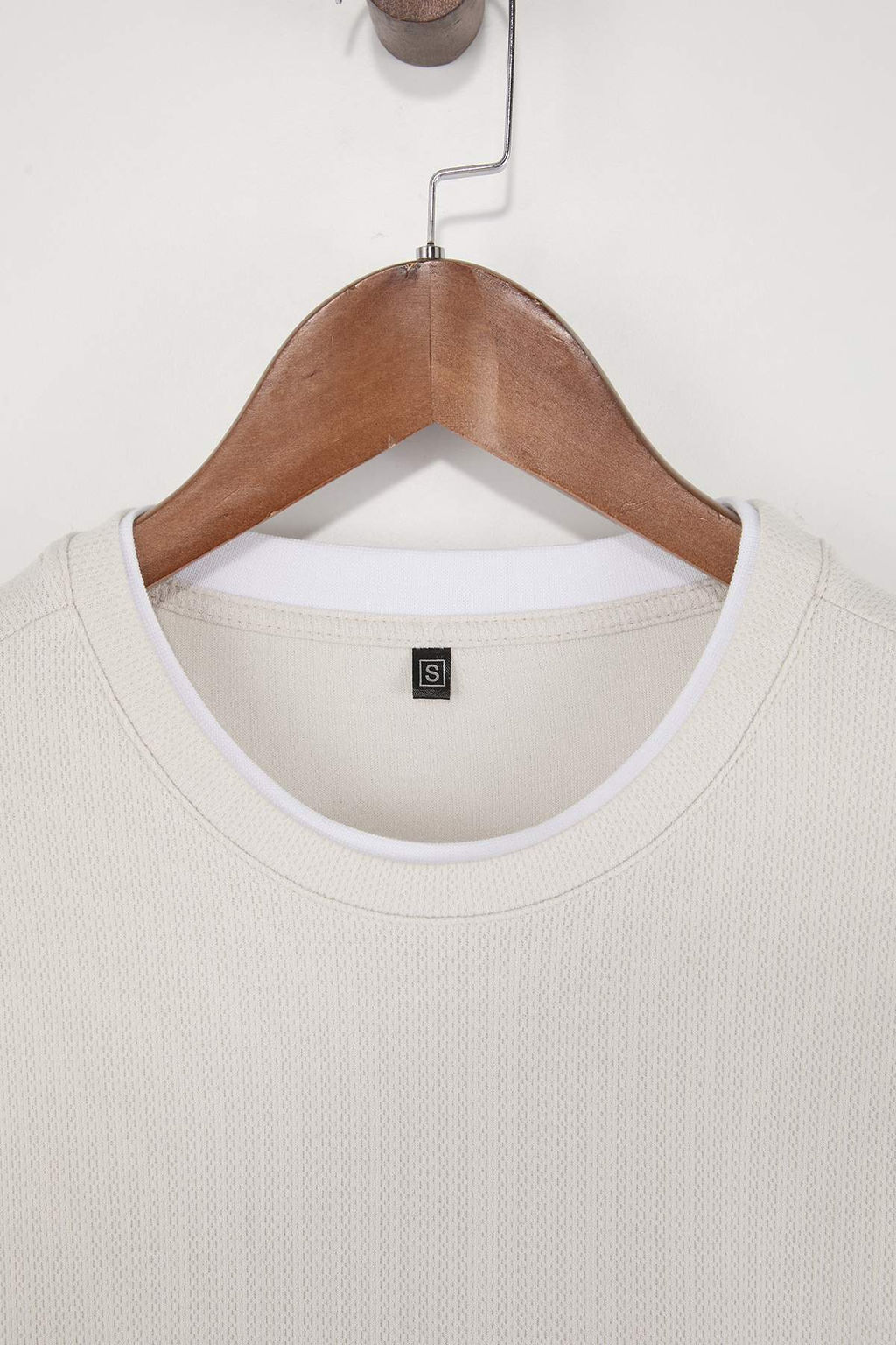 Antrasit Oversize/Genis Kesim Dokulu T-Shirt TMNSS26TS00017 - Trendyolmilla фото 8