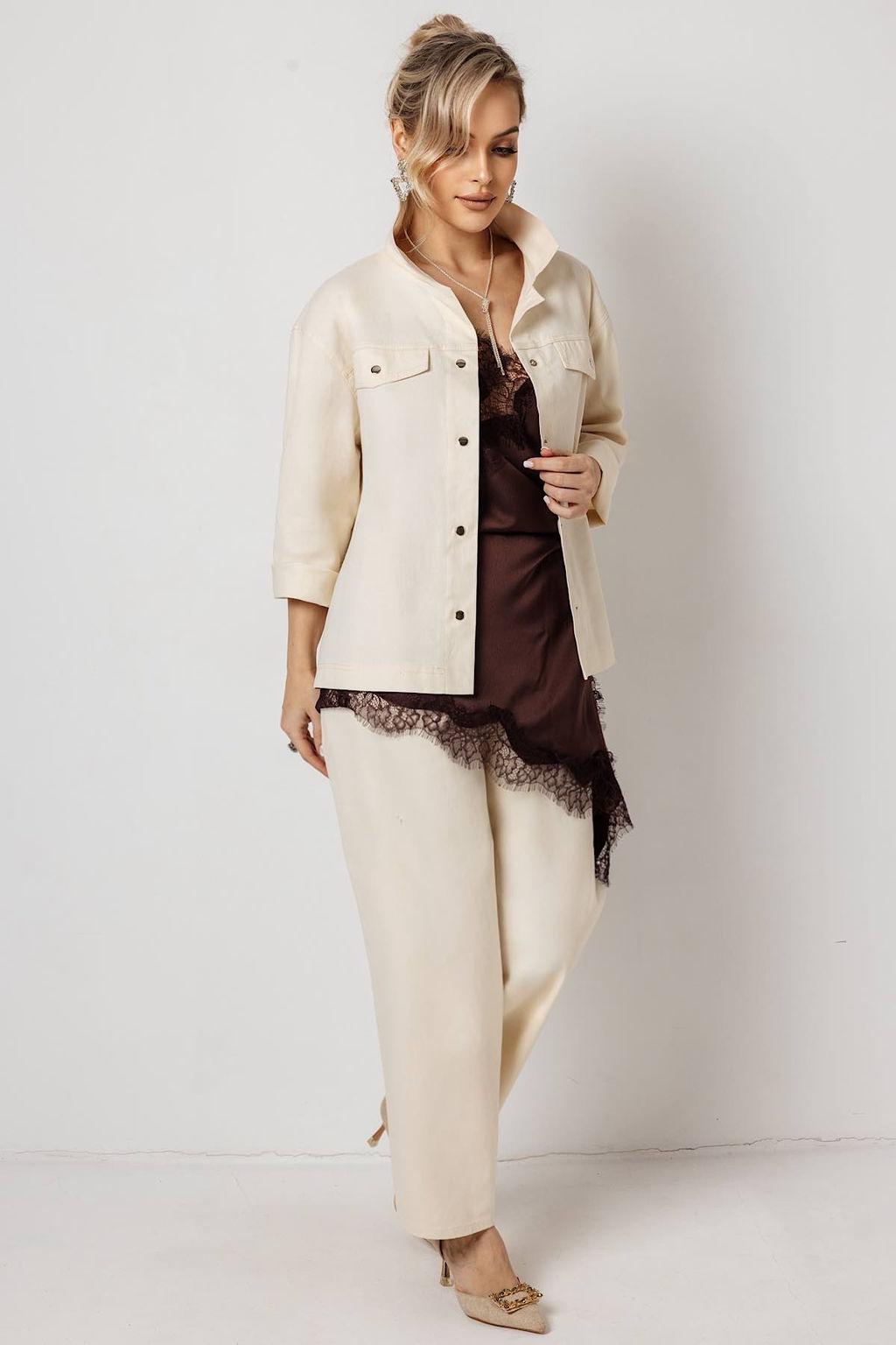 Жакет женский 4281/26/Бежевый