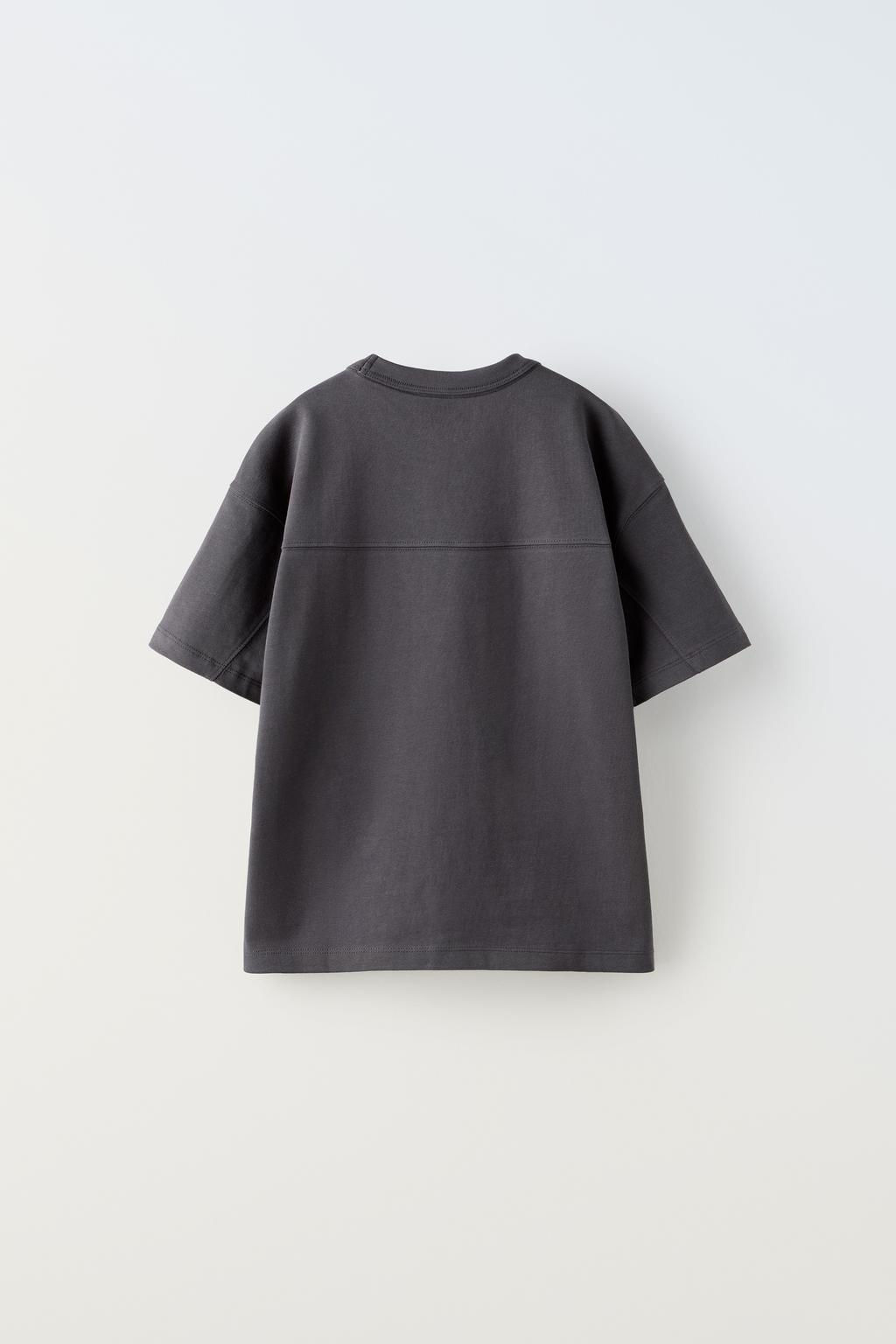 HEAVY WEIGHT ISLEMELI T-SHIRT - Zara фото 14