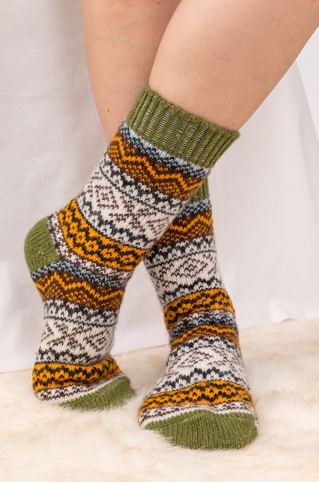 Женские шерстяные носки Happyfox