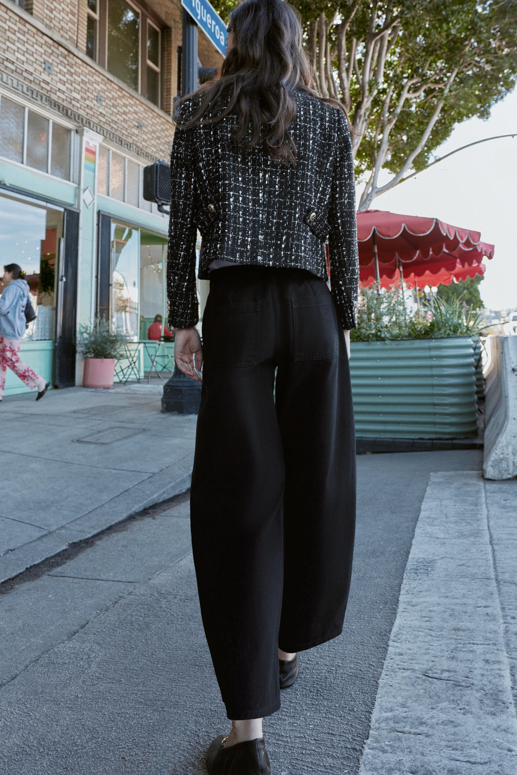 Z1975 BALLOON FIT MID-WAIST JEANS - Zara фото 16